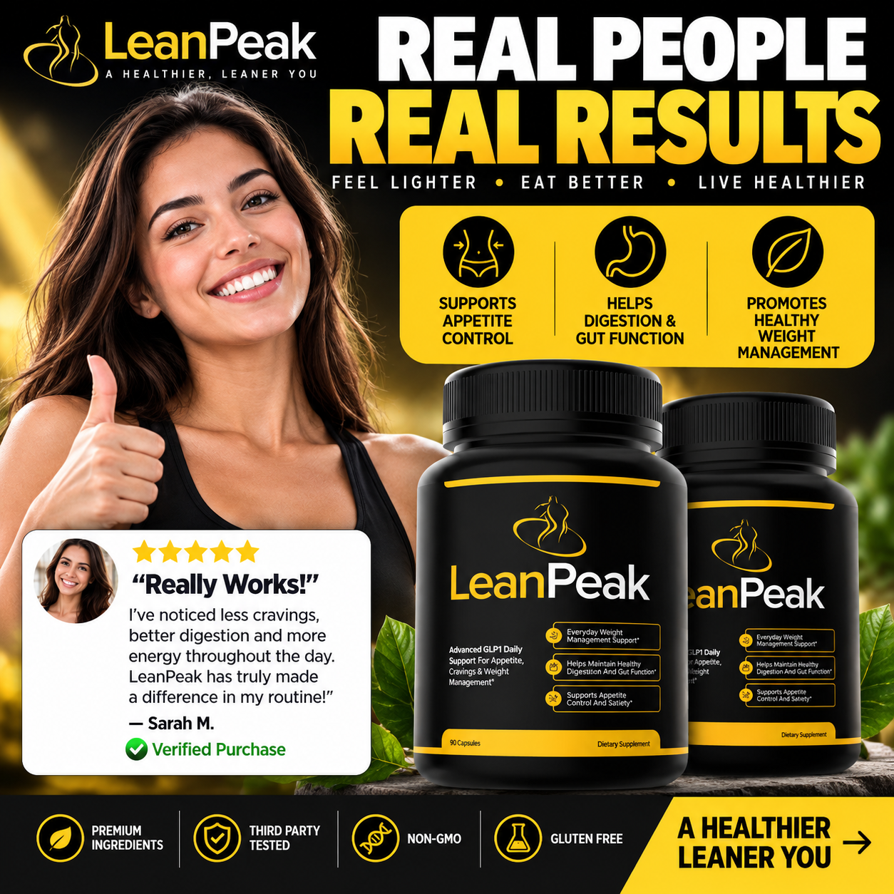 LeanPeak Ingredients Explained: What Is Inside Each Capsule and Why