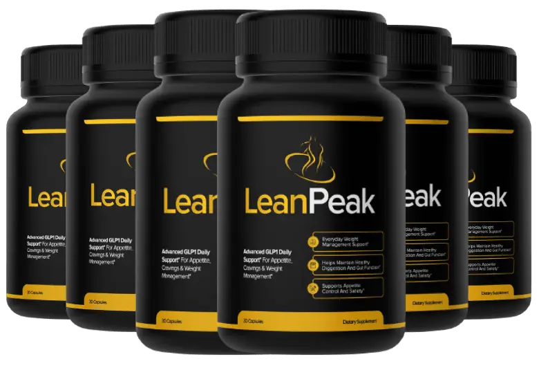 LeanPeak 6 bottle package